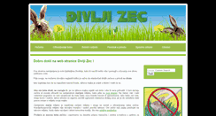 Desktop Screenshot of divljizec.com